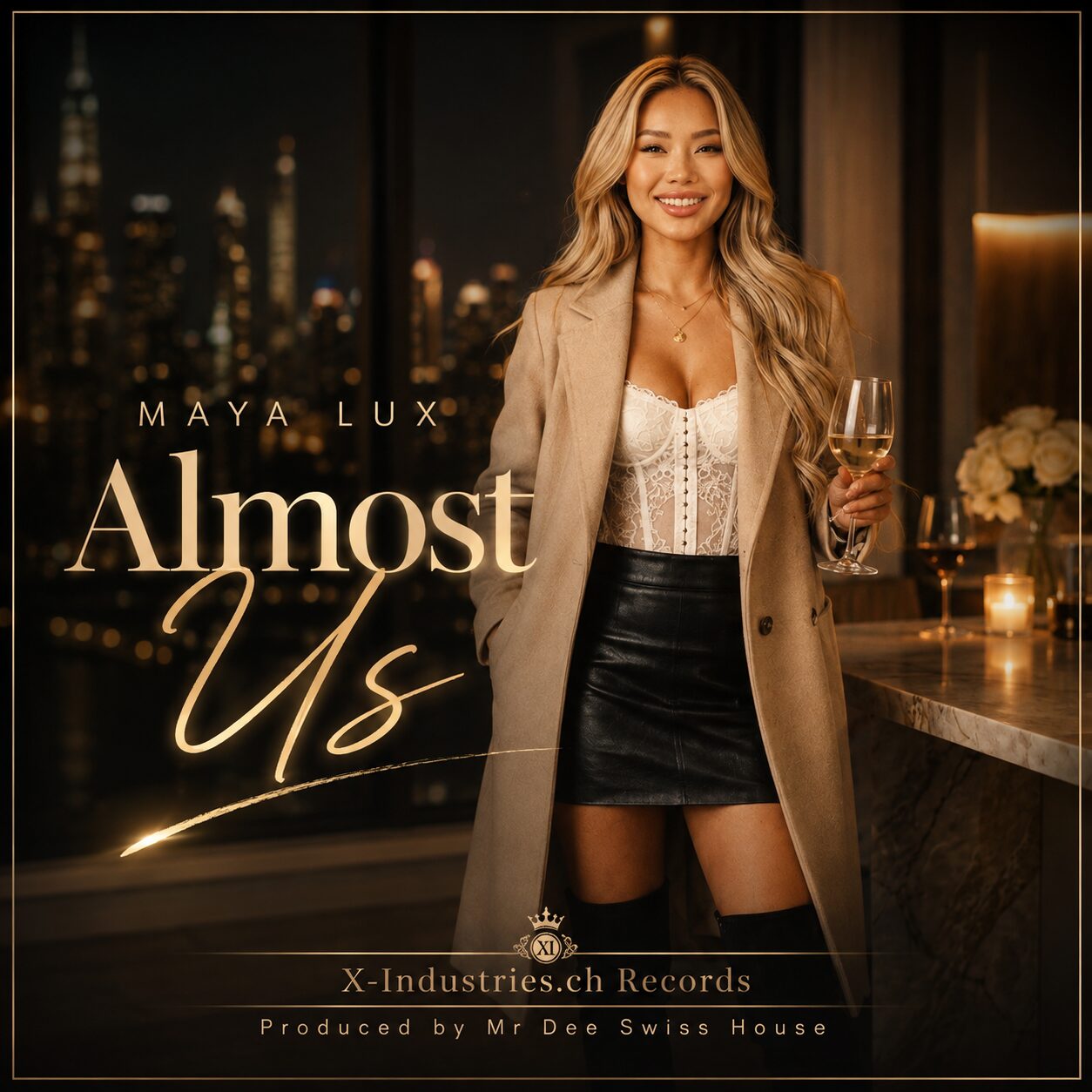Maya Lux — Almost Us upcoming release cover