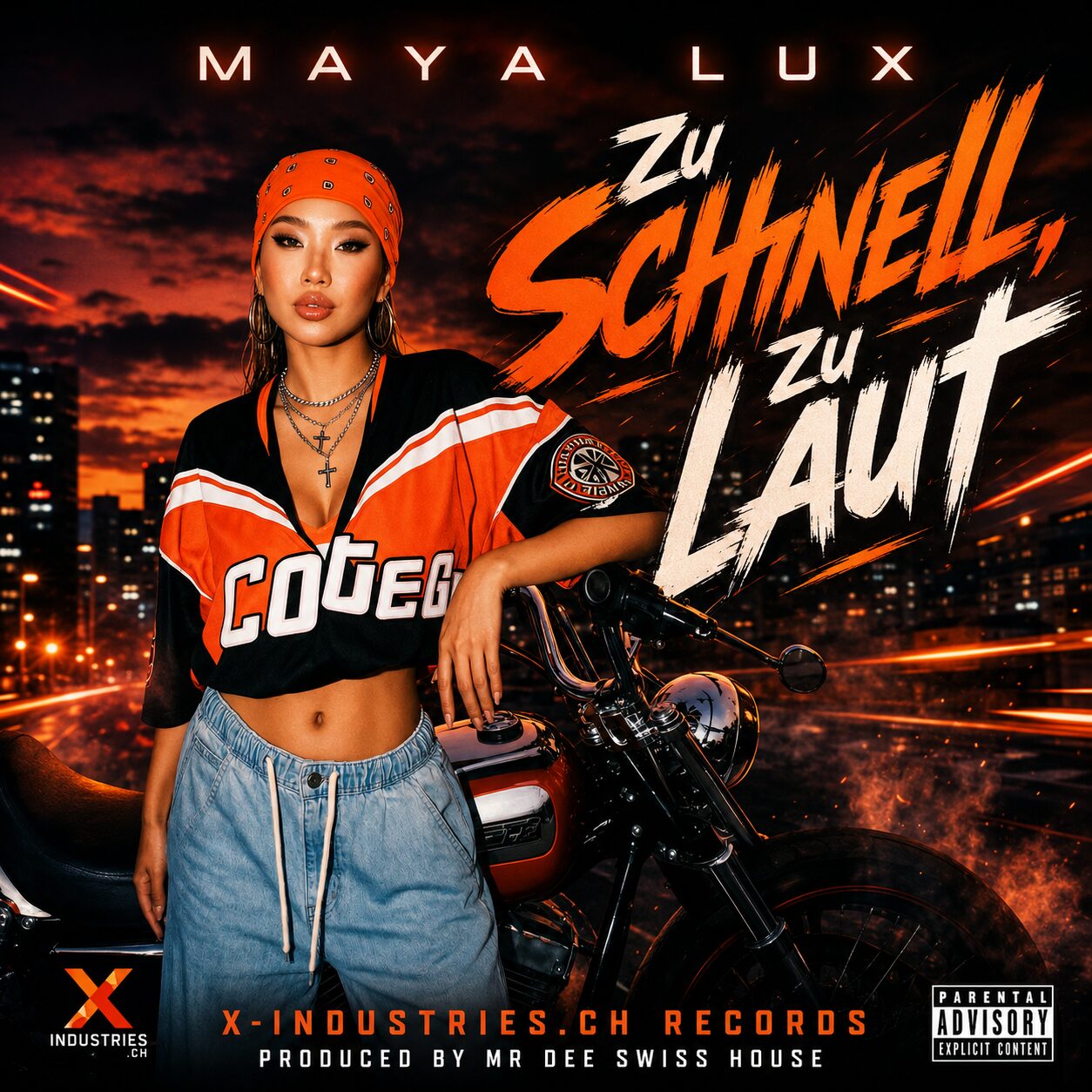 Maya Lux — Zu Schnell, Zu Laut upcoming release cover