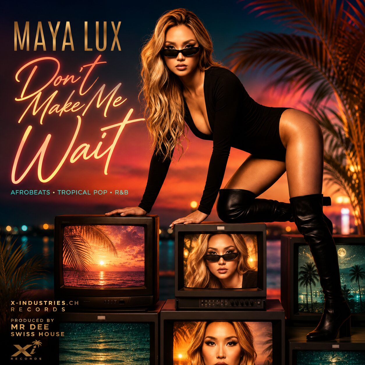 Maya Lux — Don’t Make Me Wait upcoming release cover