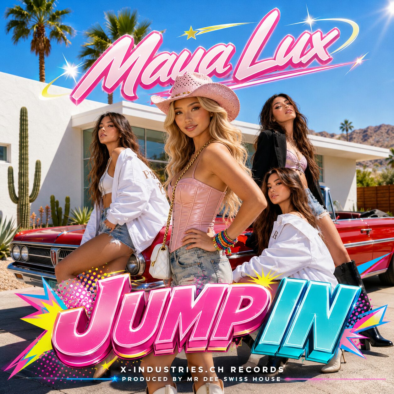 Maya Lux — Jump In upcoming release cover
