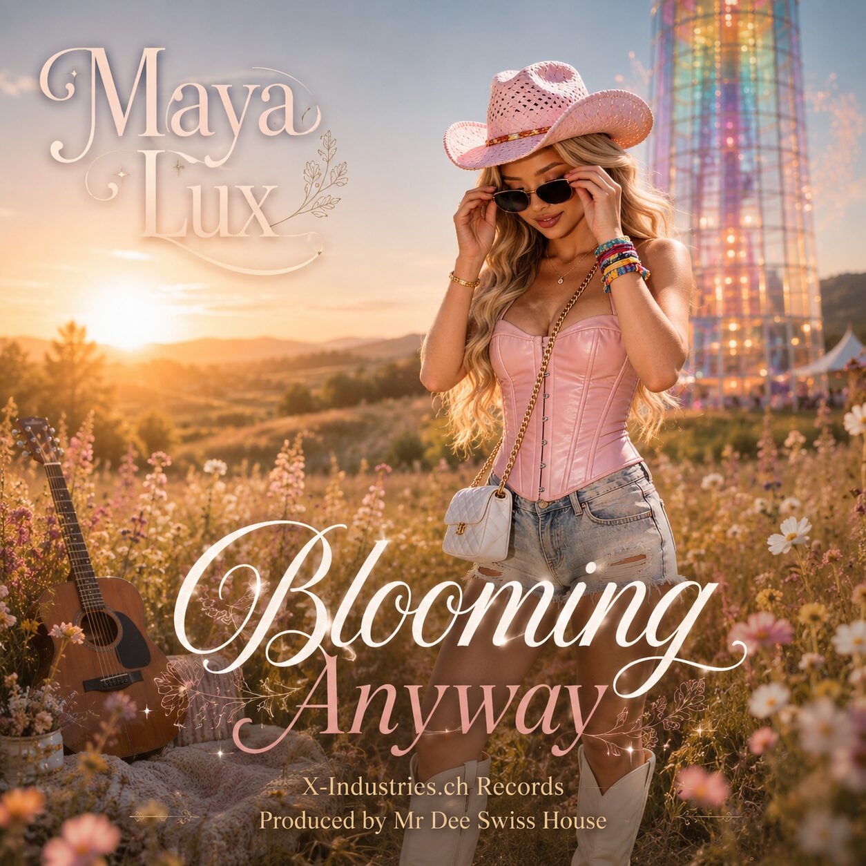 Maya Lux — Blooming Anyway upcoming release cover