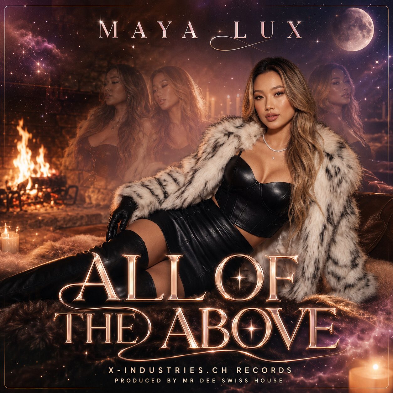 Maya Lux — All of the Above upcoming release cover