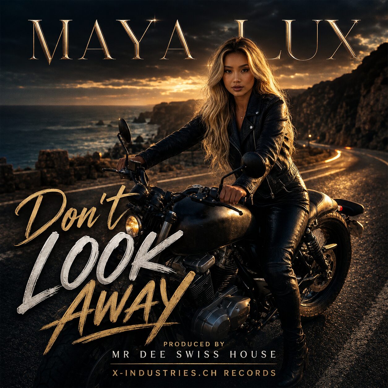 Maya Lux — Don’t Look Away upcoming release cover